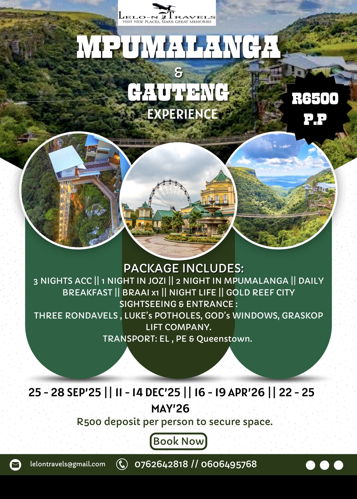 Mpumalanga & Gauteng 