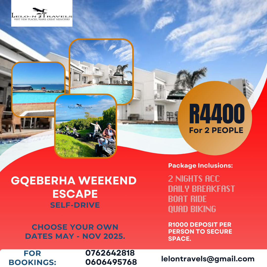 GQEBERHA WEEKEND ESPACE 